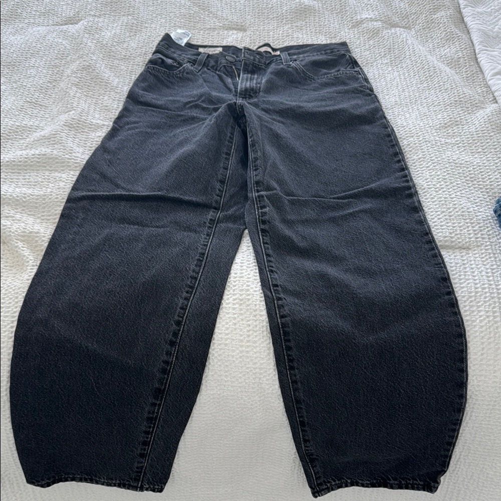 Levi’s Baggy Dad Black Jeans